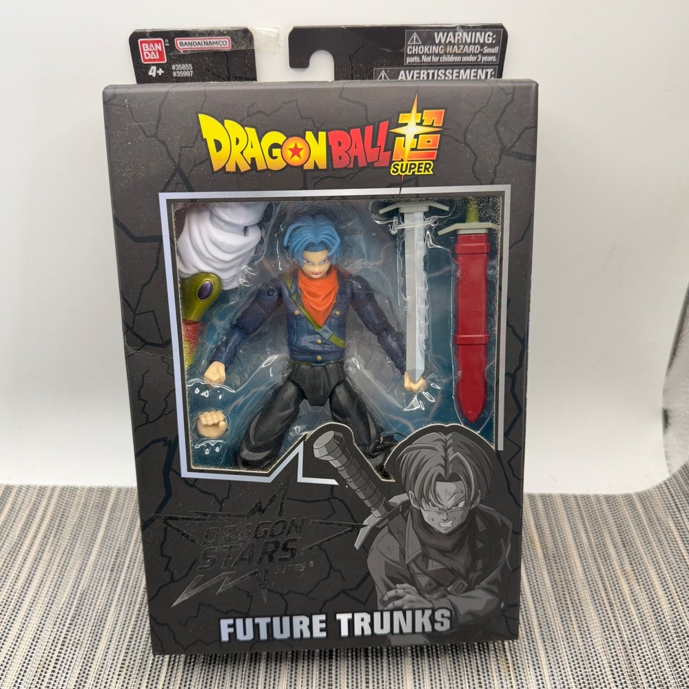 Bandai Dragon Ball Super Dragon Stars Future Trunks Action Figure 6.5in New Box